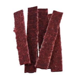 Ласощі для собак LOVE DOG Jerky Strips - рибні полоски ЛОСОСЬ 500 г