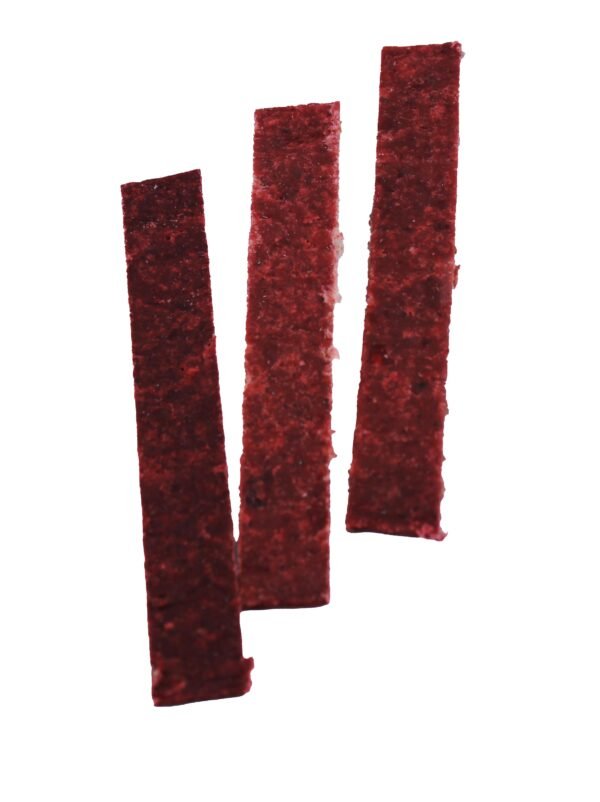 Ласощі для собак LOVE DOG Jerky Strips - рибні полоски ЛОСОСЬ 80 г