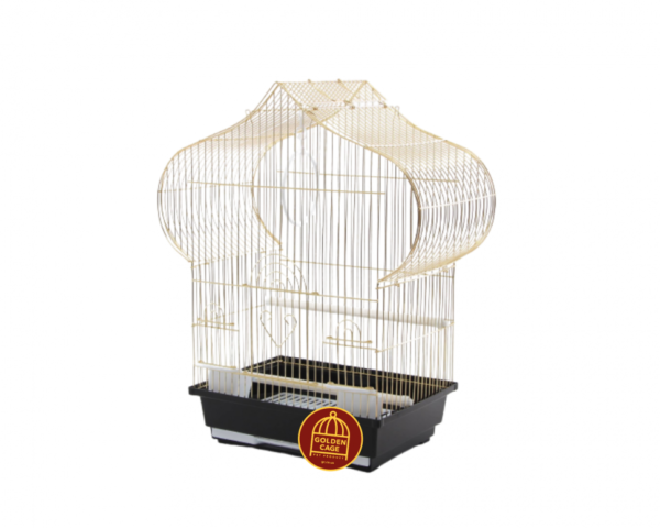 Клітка для малих птахів GOLDEN CAGE, A102 PIKA GOLD "золото"
