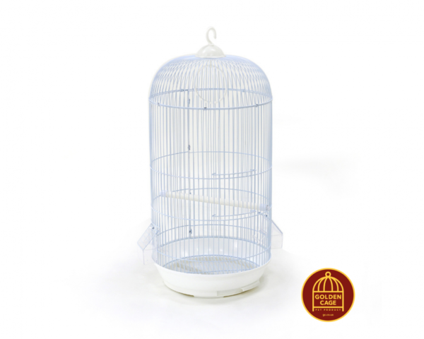 Клітка для малих птахів, кругла GOLDEN CAGE, А309D емаль Клітка для малих птахів, кругла GOLDEN CAGE, А309D "золото"