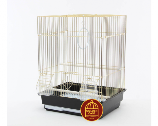 Клітка для малих та середніх птахів GOLDEN CAGE, A405 GOLD "золото"
