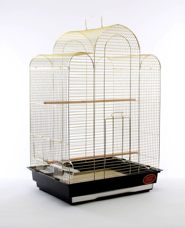 Клітка для малих та середніх птахів GOLDEN CAGE, 610G "золото" Клітка для малих та середніх птахів GOLDEN CAGE, 610G "золото"