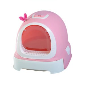 Туалет закритий LOCO TOY's, CAMBIO рожевий