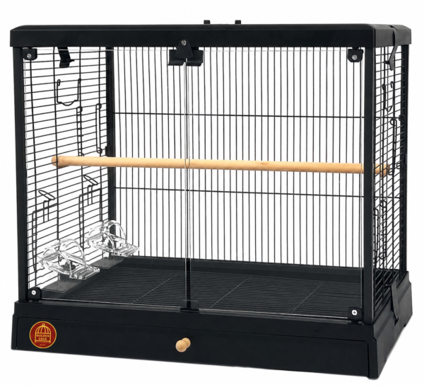 Клітка для малих та середніх птахів GOLDEN CAGE, B6001 емаль чорна Клітка для малих та середніх птахів GOLDEN CAGE, B6001 емаль чорна